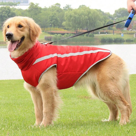 Windproof Waterproof Reflective Warm Dog Coat and Winter Parka