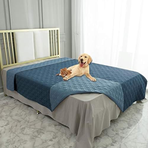 Ameritex Reversible Waterproof Dog Bed Blanket and Couch Cover