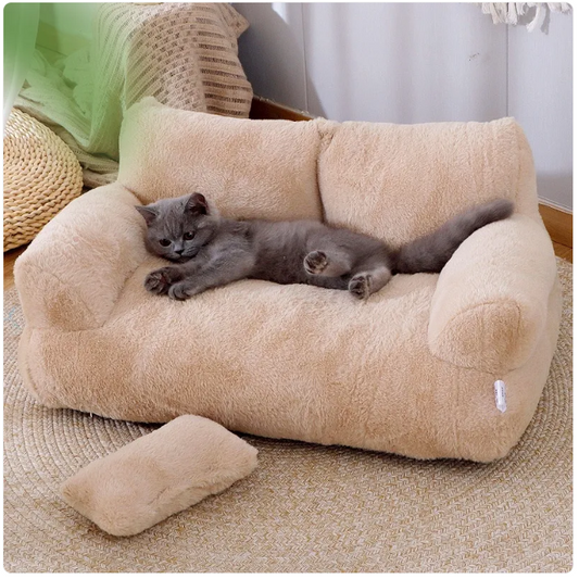 Luxury Plush Shark Pet Bed