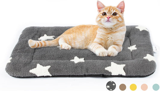 Mora Pets Washable Cat Mat Bed and Flat Dog Crate Pad