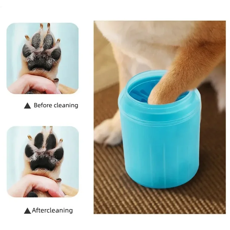 Dog Paw Cleaner Cup Portable Silicone Pet Foot Washer
