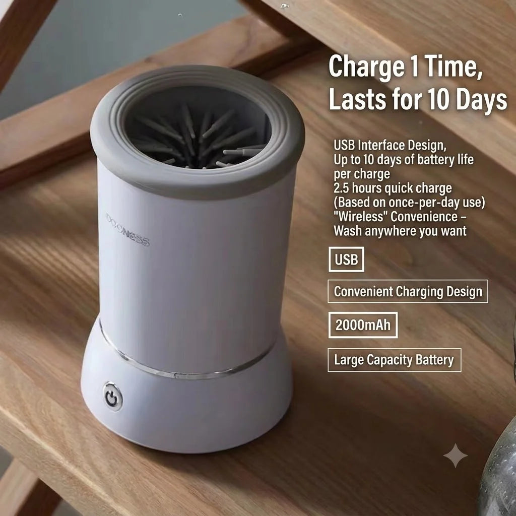 Electric Dog Paw Cleaner Automatic Pet Foot Washing Machine