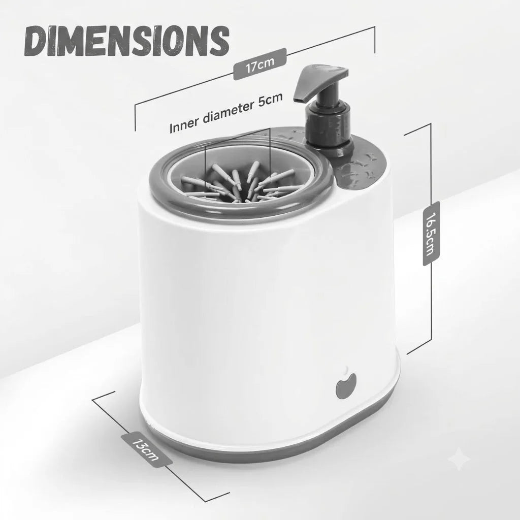 Electric Dog Paw Cleaner Automatic Pet Foot Washing Machine