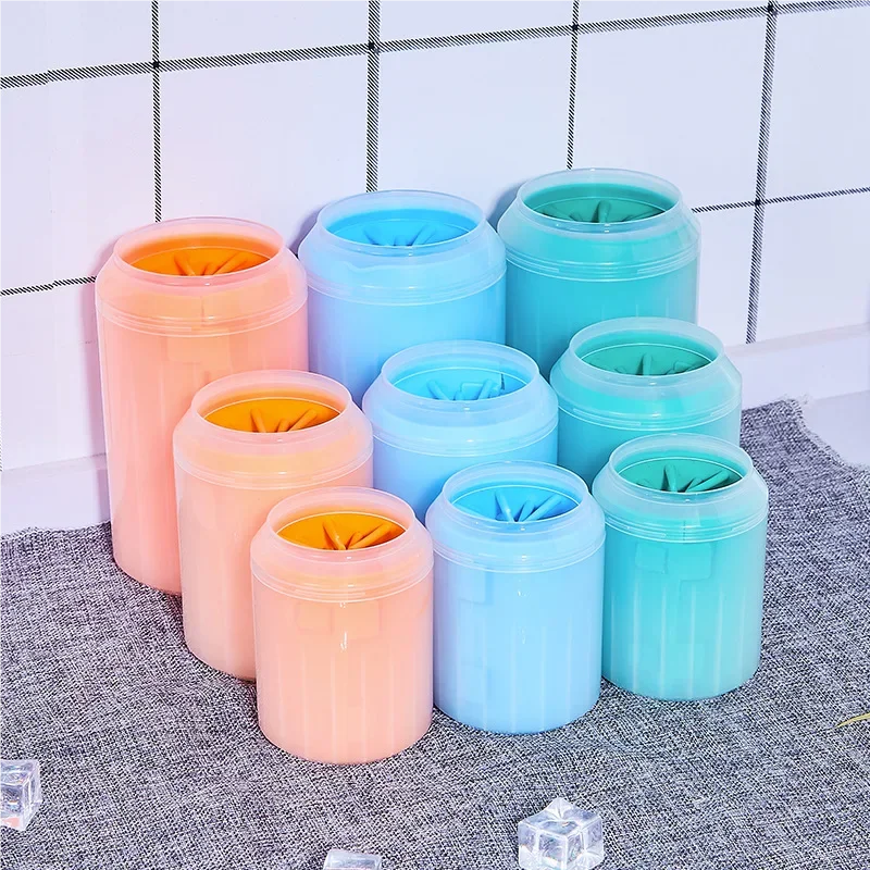 Dog Paw Cleaner Cup Portable Silicone Pet Foot Washer