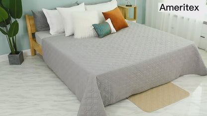 Ameritex Reversible Waterproof Dog Bed Blanket and Couch Cover