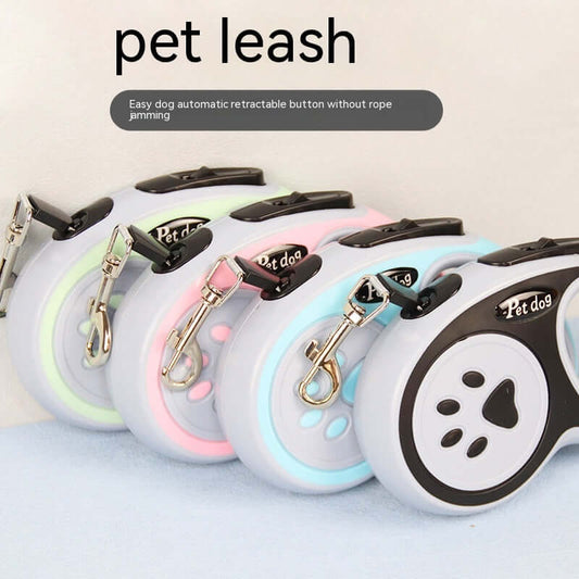 Automatic Retractable Dog Leash - Dual Size Options with Brake & Lock Safety System